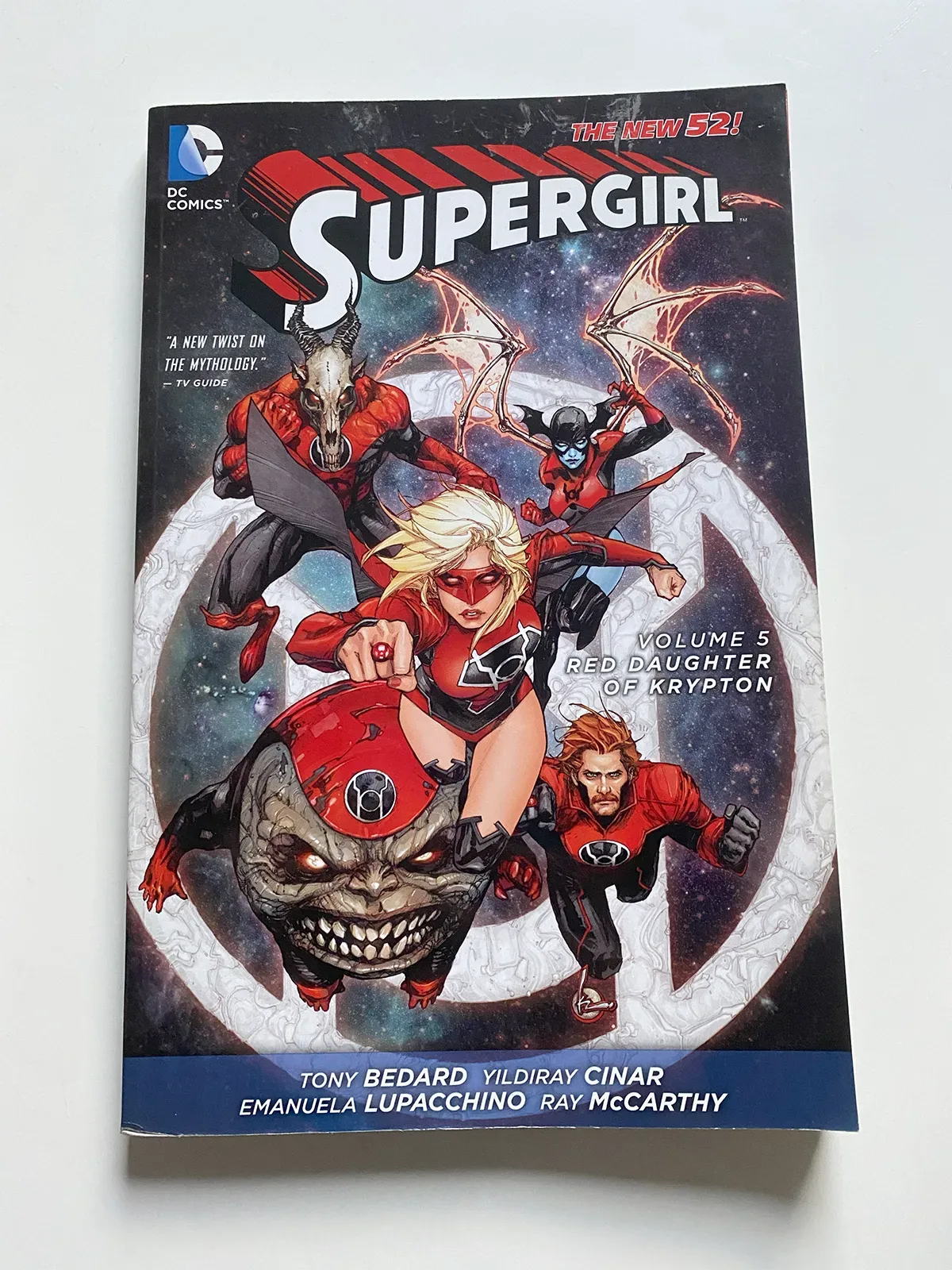 Supergirl Nº52 volume 5 red daughter of krypton - Inglés