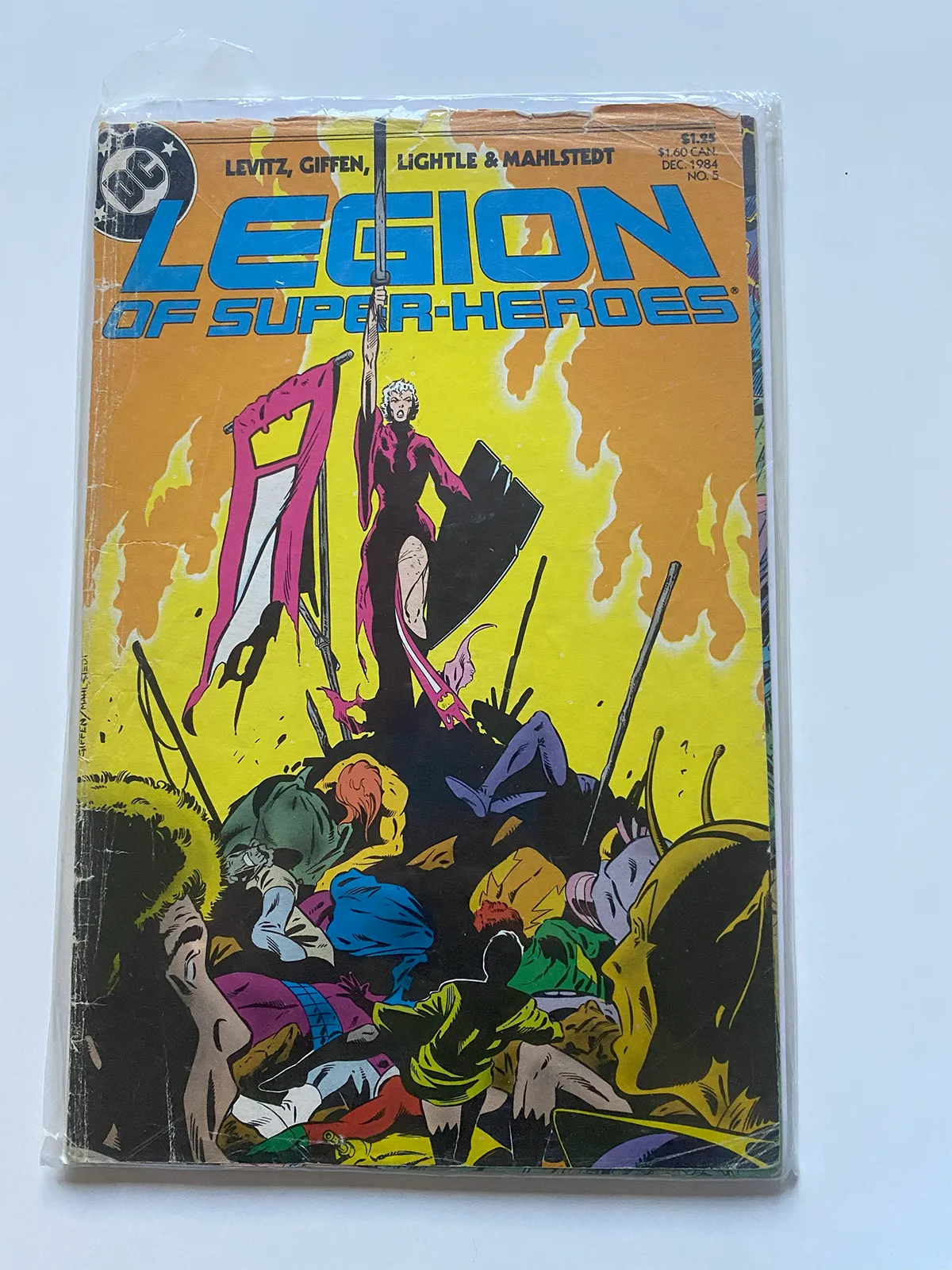 Legion of superheores Nº5 - Inglés