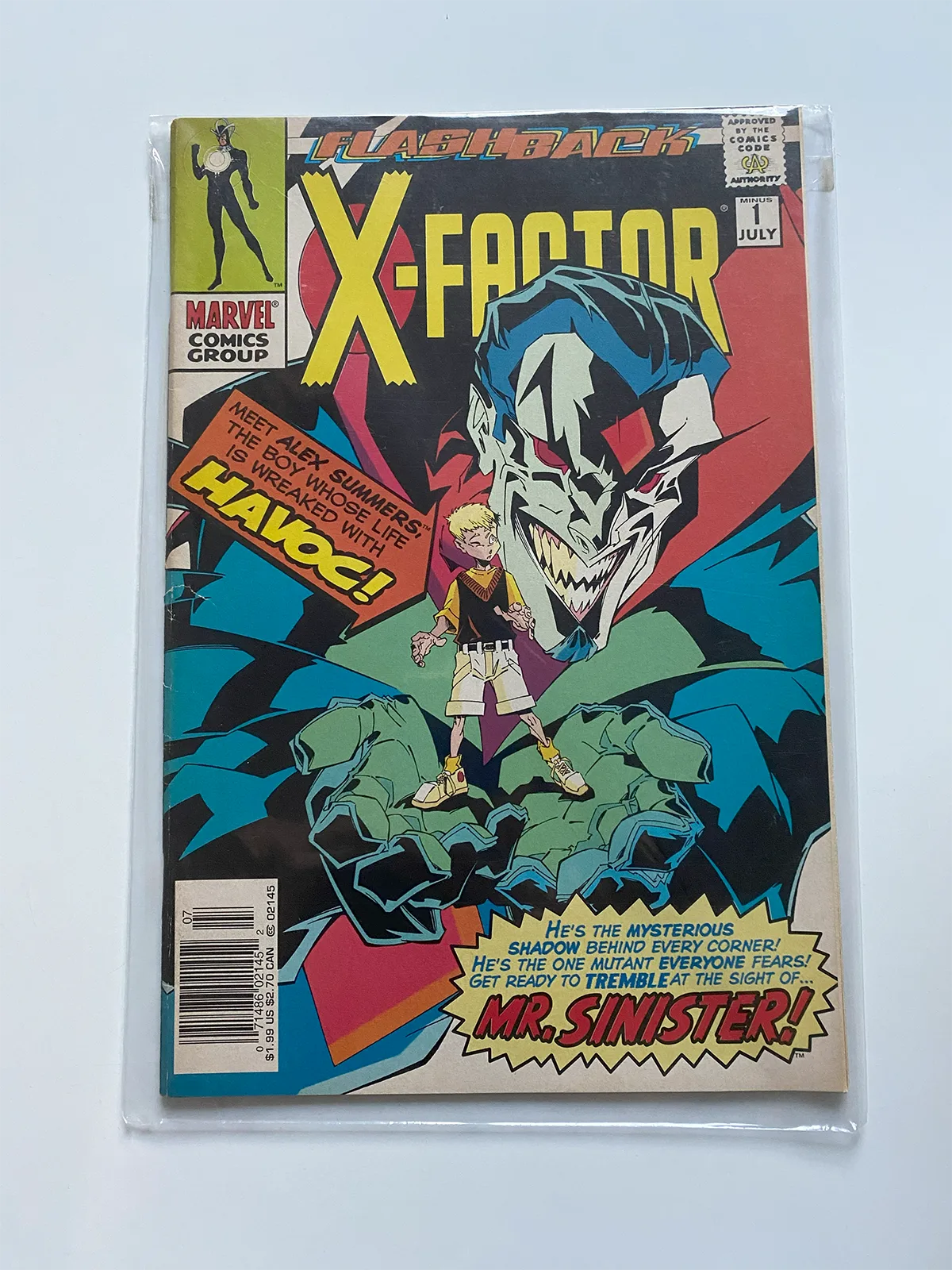 X-Factor Nº1 Mr.Sinister - Inglés