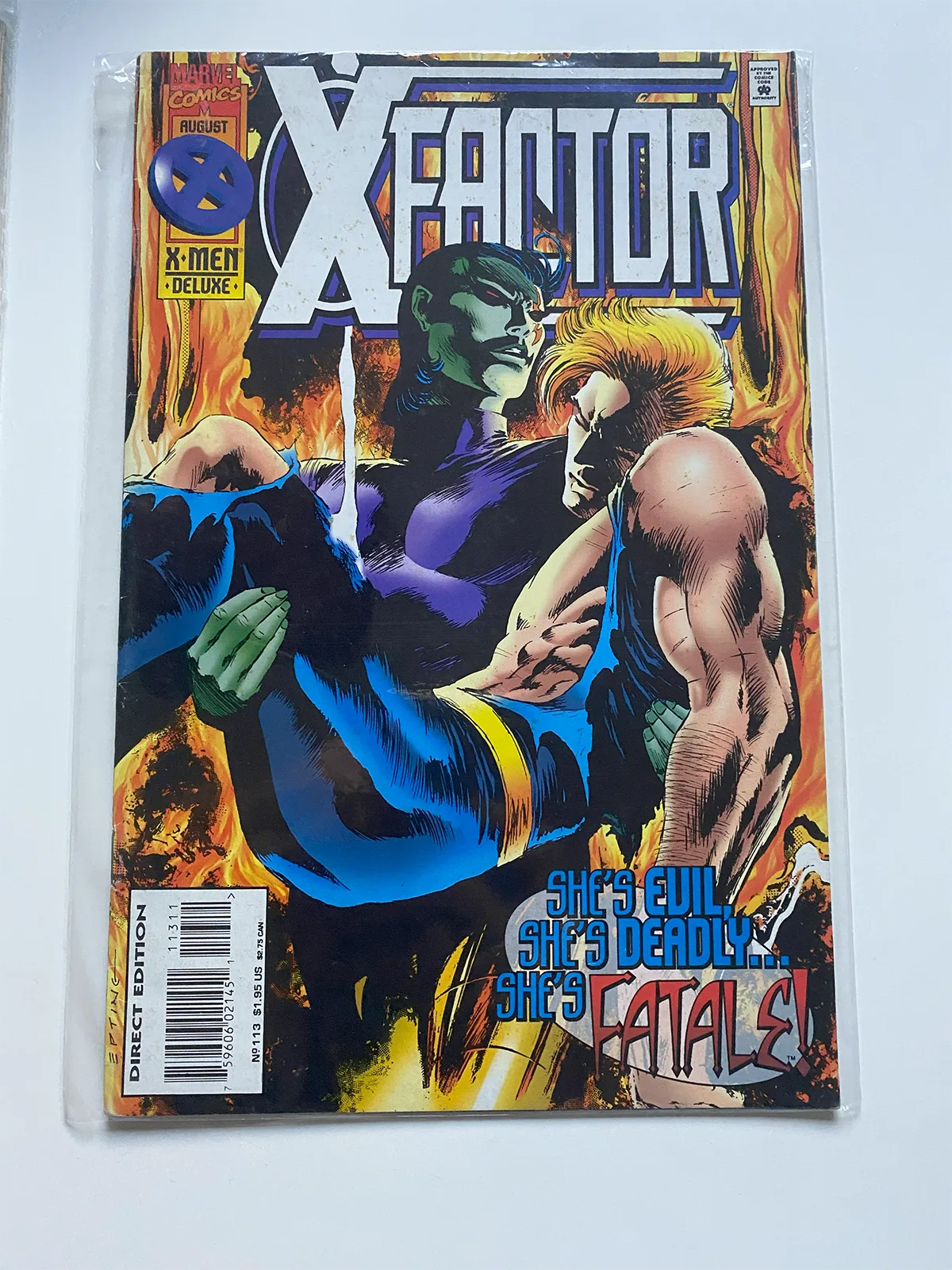 X-Factor Nº113 She´s evil she´s deadly she´s fatale - Inglés