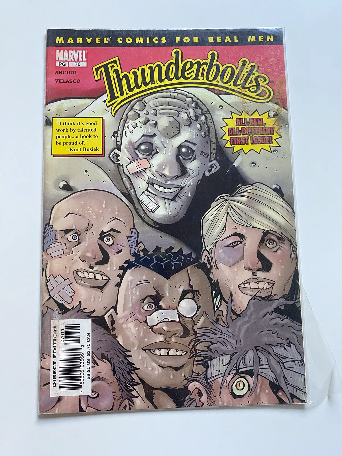 Thunderbolts Nº76 All-nwe All-Different first issue! - Inglés