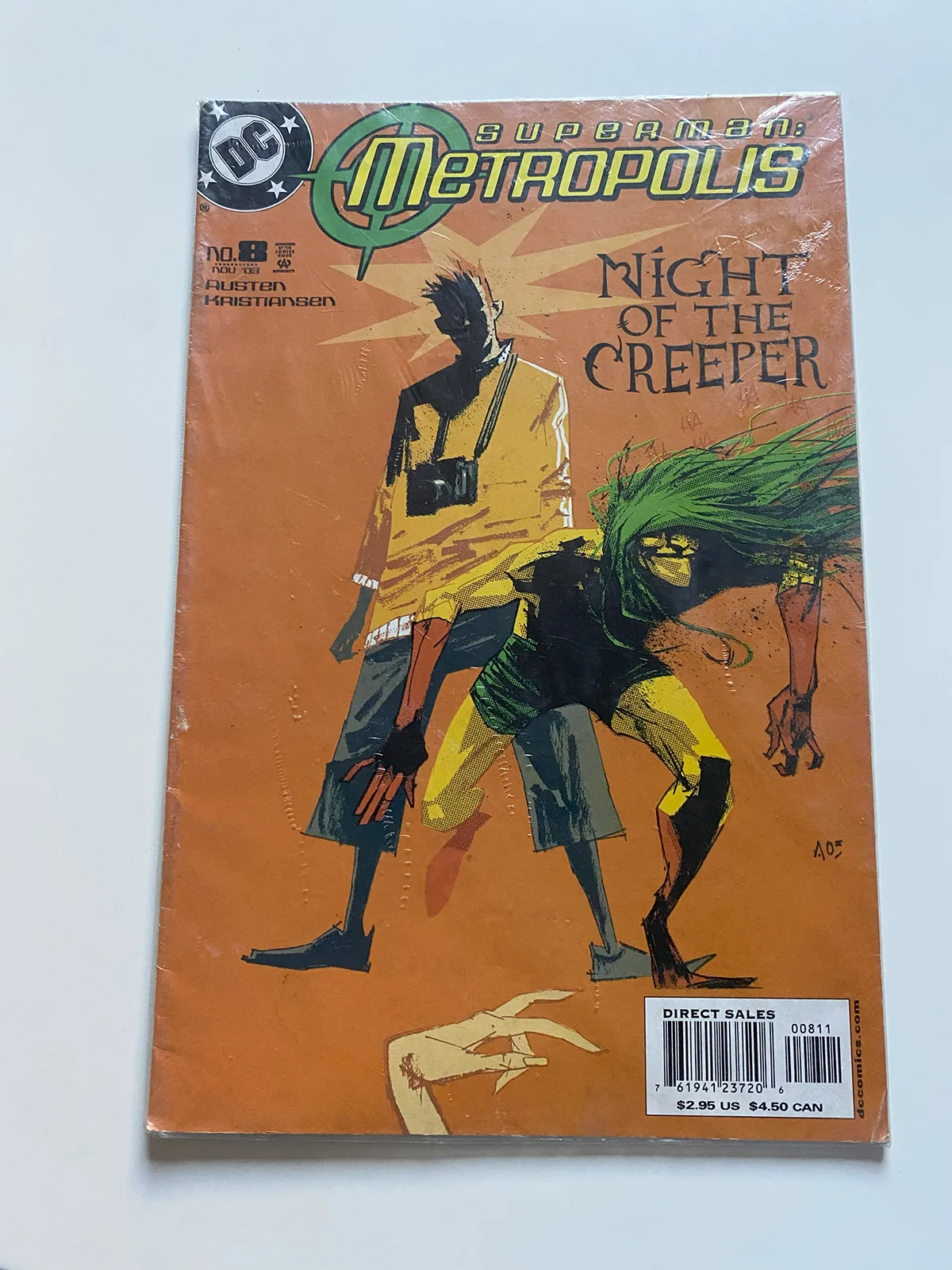 Superman: Metropolis Nº8 Night of the creeper - Inglés
