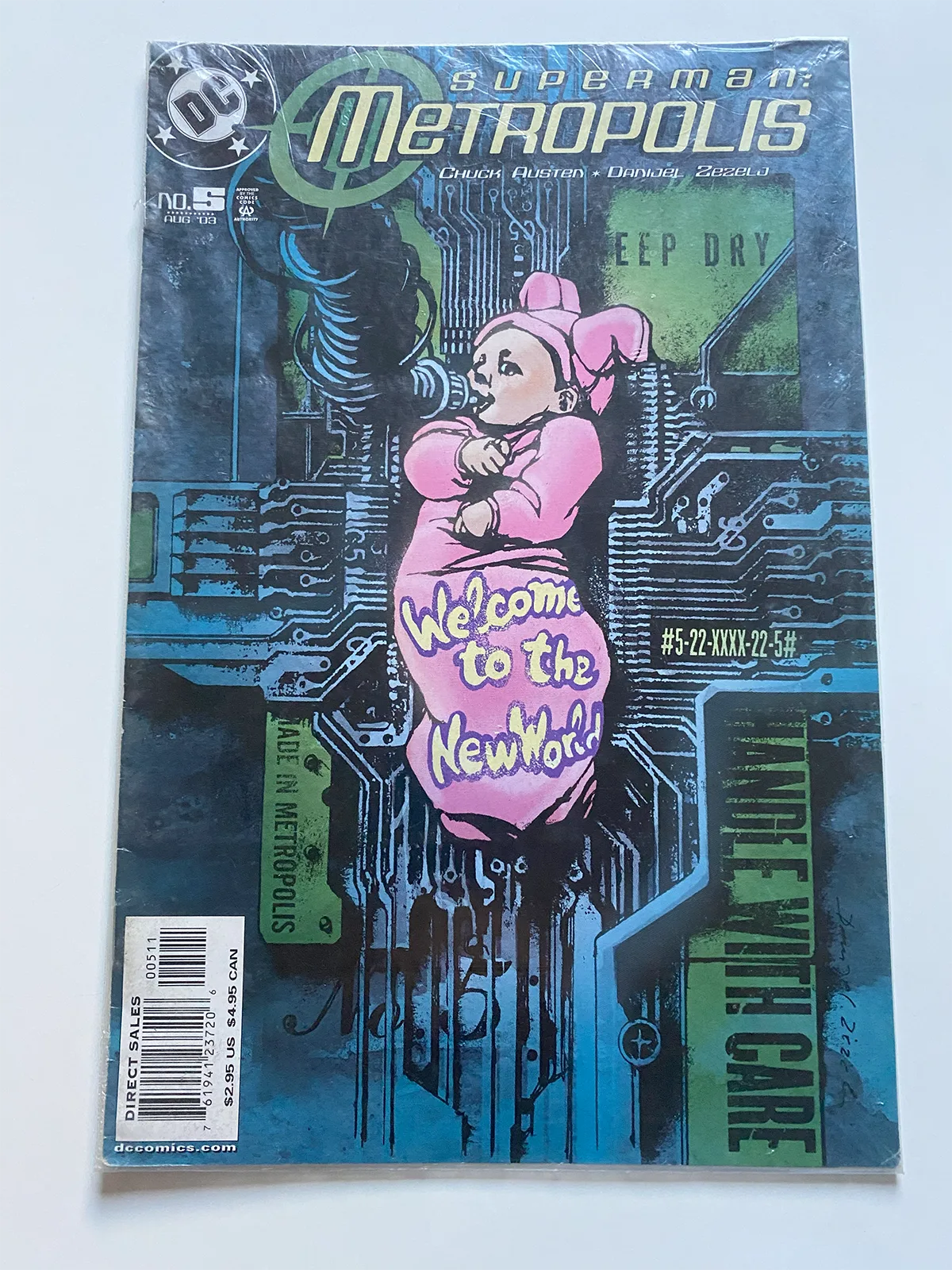 Superman: Metropolis Nº5 Welcome to the new world - Inglés