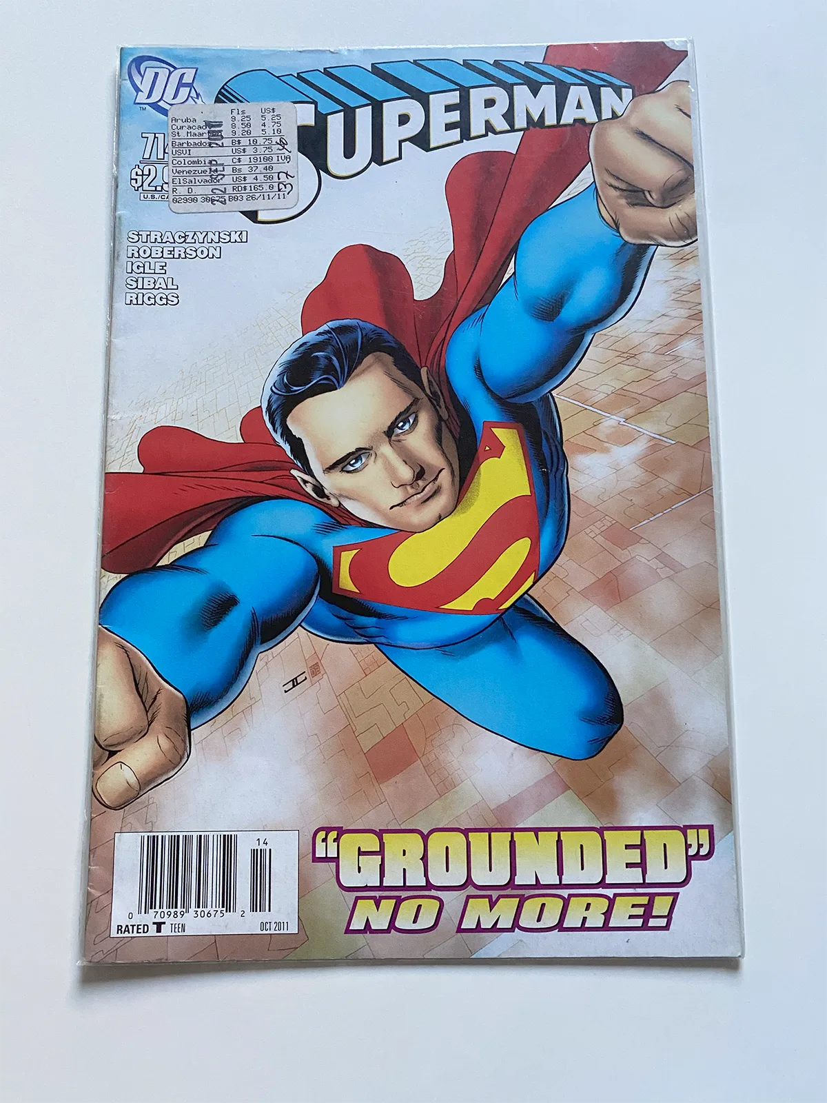 Superman Nº714 "Grounded" no more! - Inglés