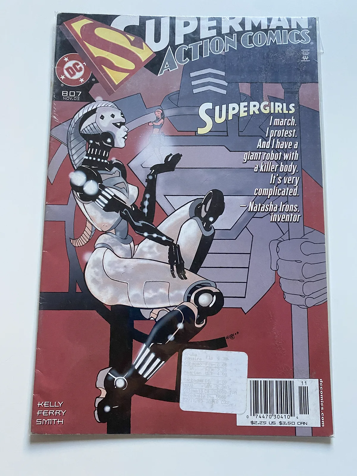 Superman in action comics Nº807 Supergirls - Inglés