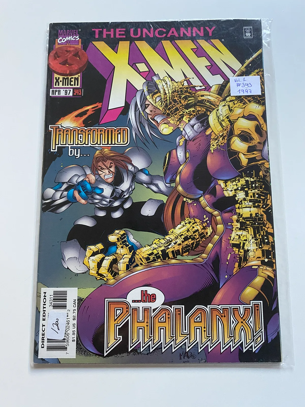X-Men Nº97 Transformed by the Phalanx! - Inglés