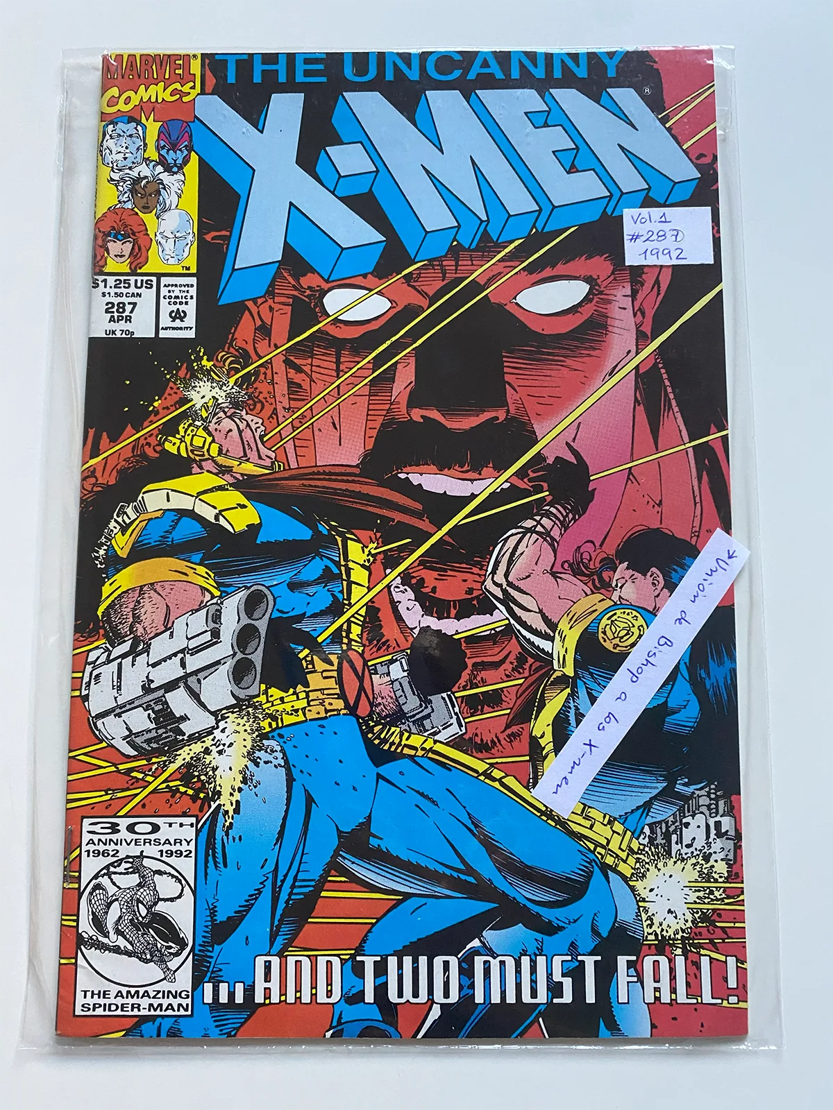 X-Men Nº287 …and two must fall! - Inglés