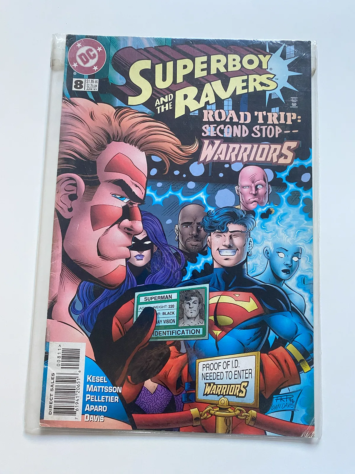 Superboy and the ravers Nº8 Road trip: second stop--Warriors - Inglés