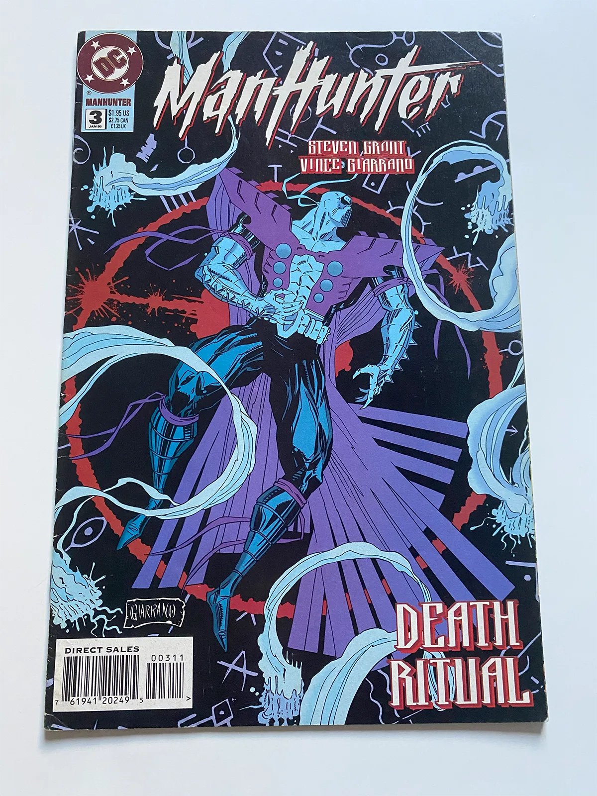 Martian Manhunter Nº3 Death ritual - Inglés