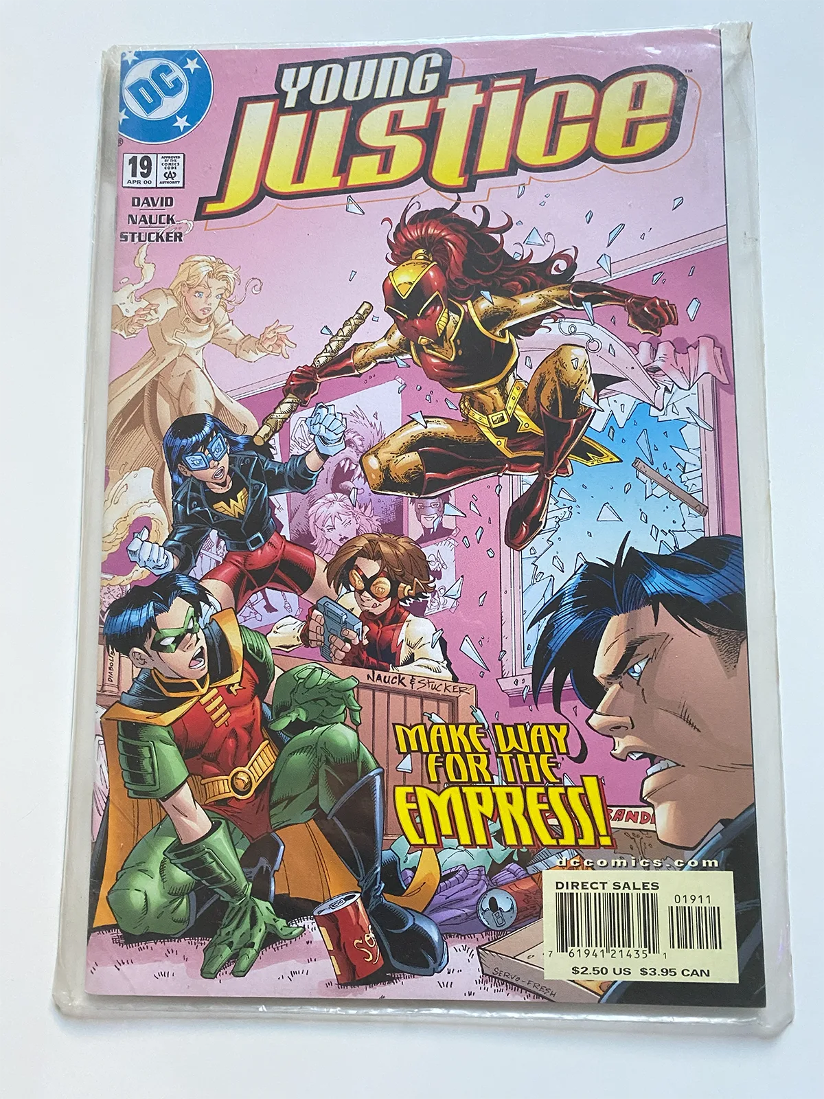young justice Nº19 Make way for the empless! - Inglés