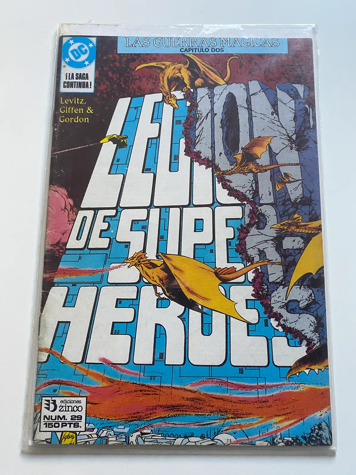 Legion de super-heroes Nº29 Las guerras magicas capitulo 2 - Español