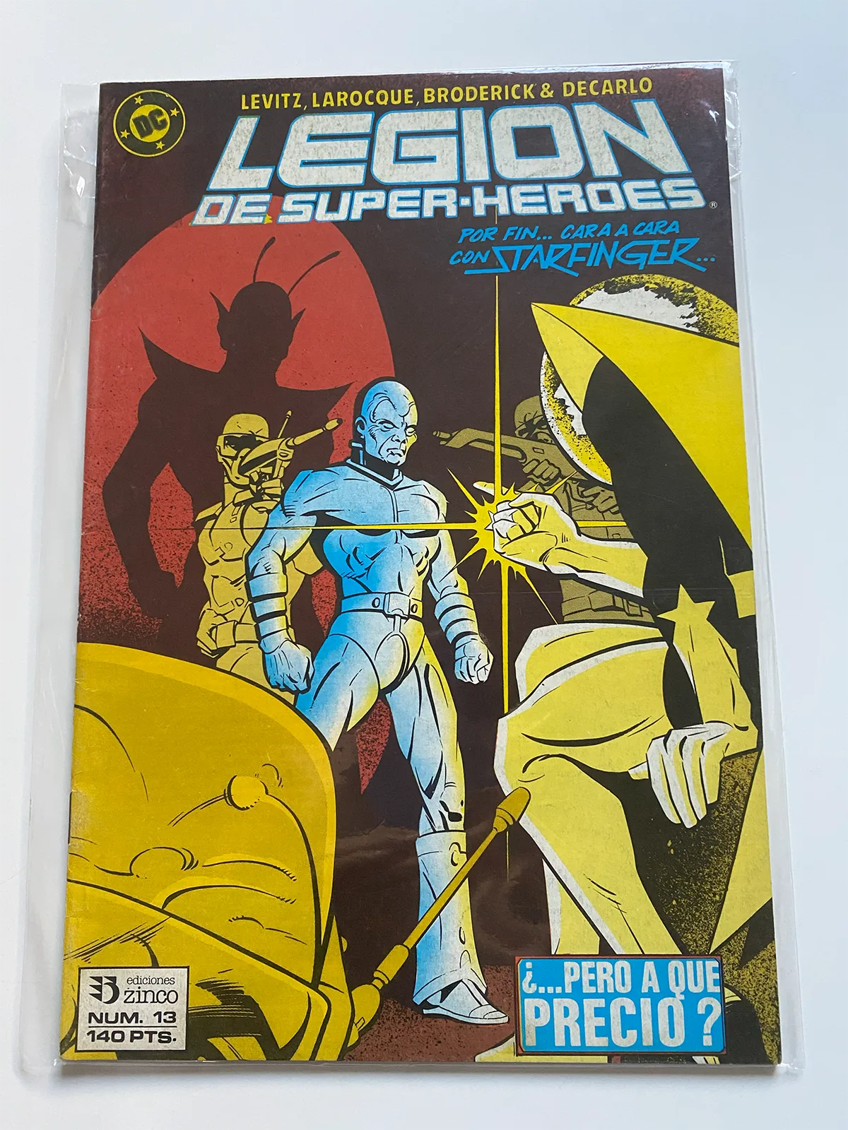 Legion de super-heroes Nº13 Por fin cara a car con Starfinger - Español