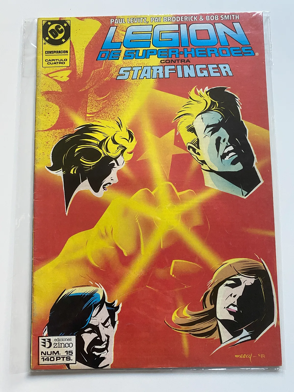 Legion de super-heroes Nº15 Contra Starfinger- Español