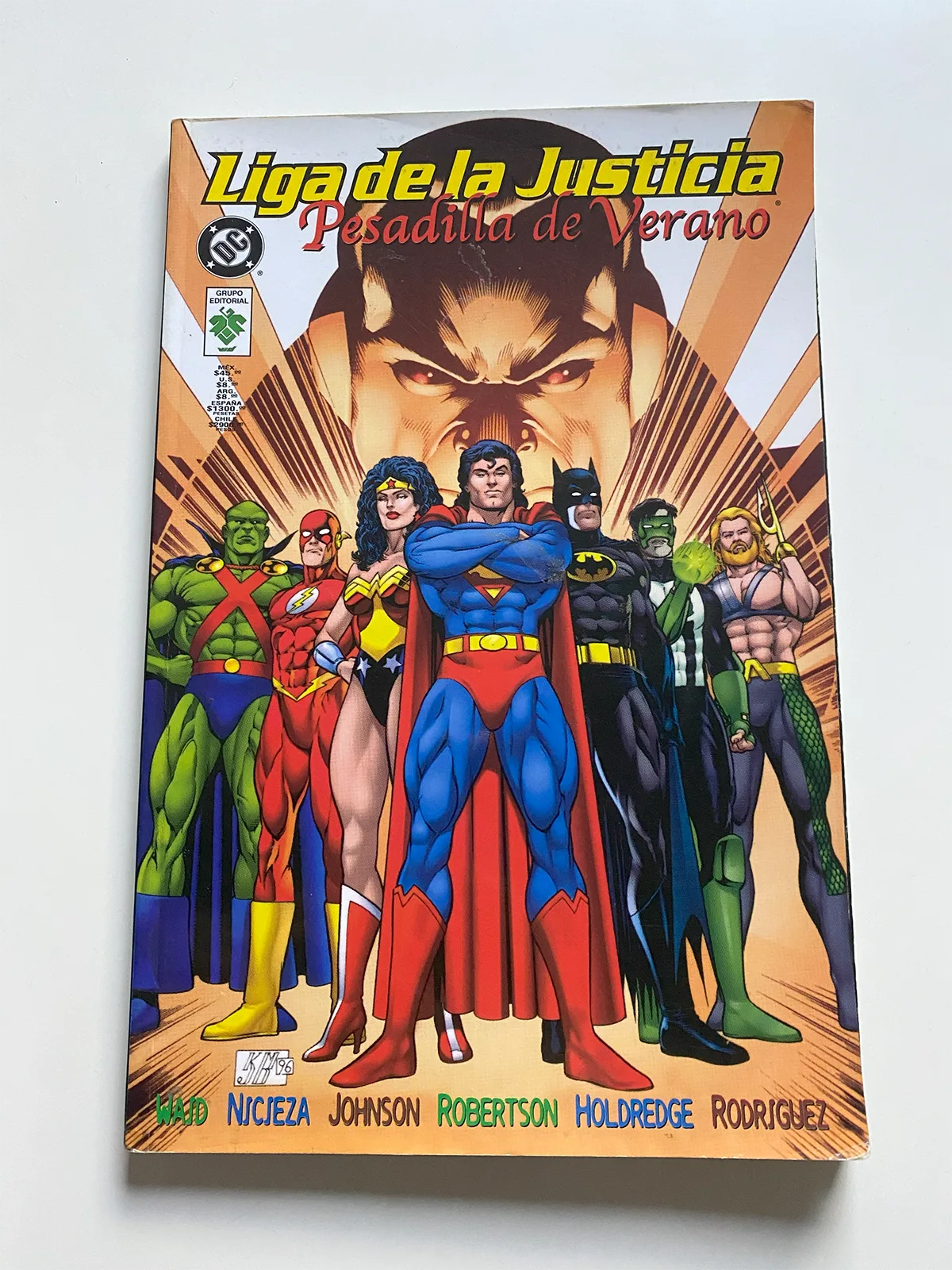 Liga de la justicia pesadilla de verano - Español