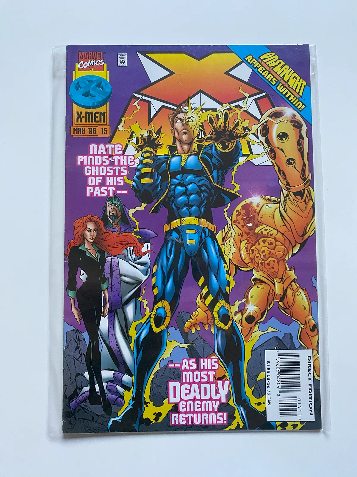 X-Man Nº15 Nate finds the ghost of his past as his most deadly enemy returns - Inlgés