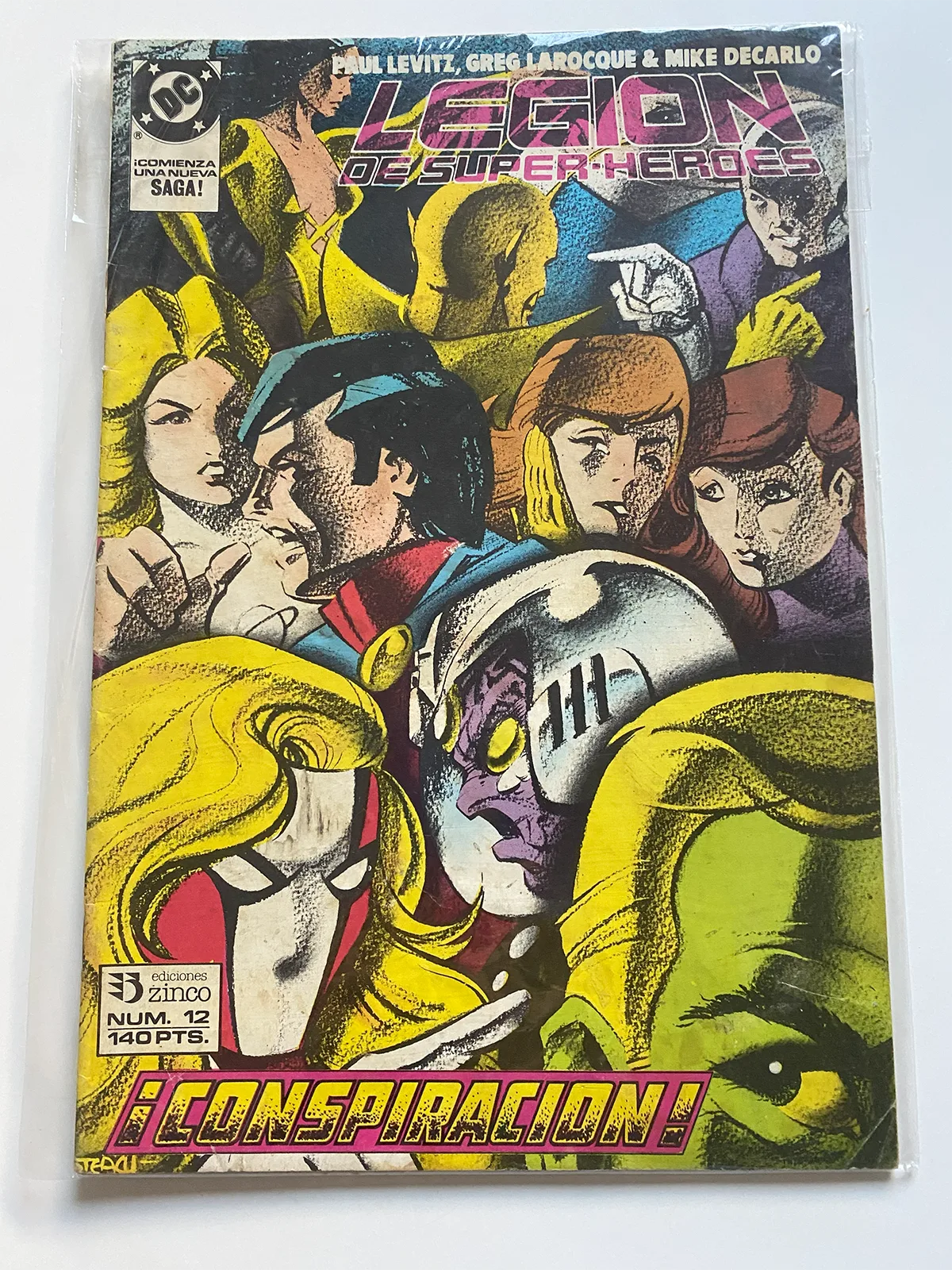 Legion de super-heroes Nº12 Conspiracion - Español