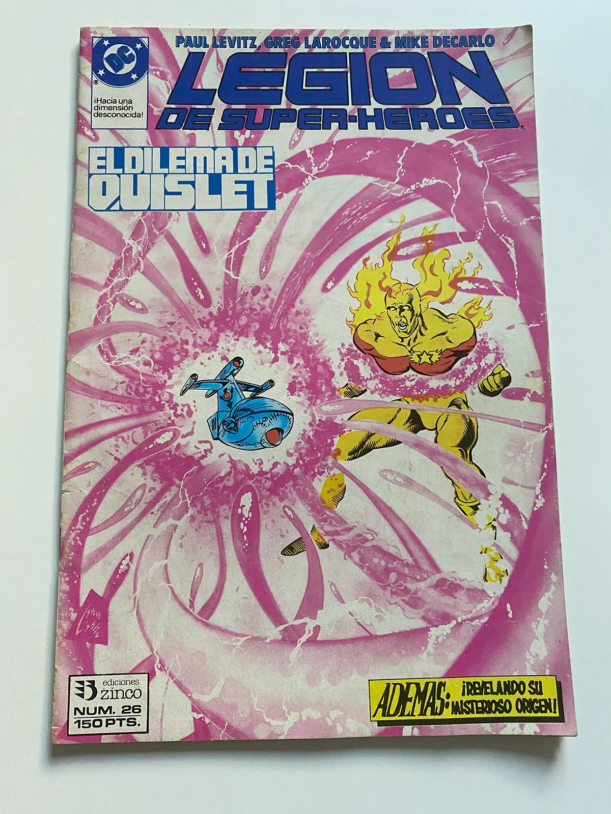 Legion de super-heroes Nº25 El dilema de Duislet - Español