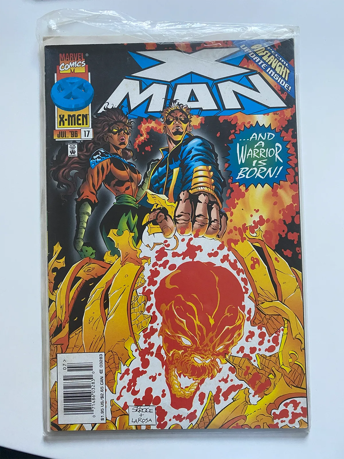X-Man Nº17 and a warrior is born - Inglés