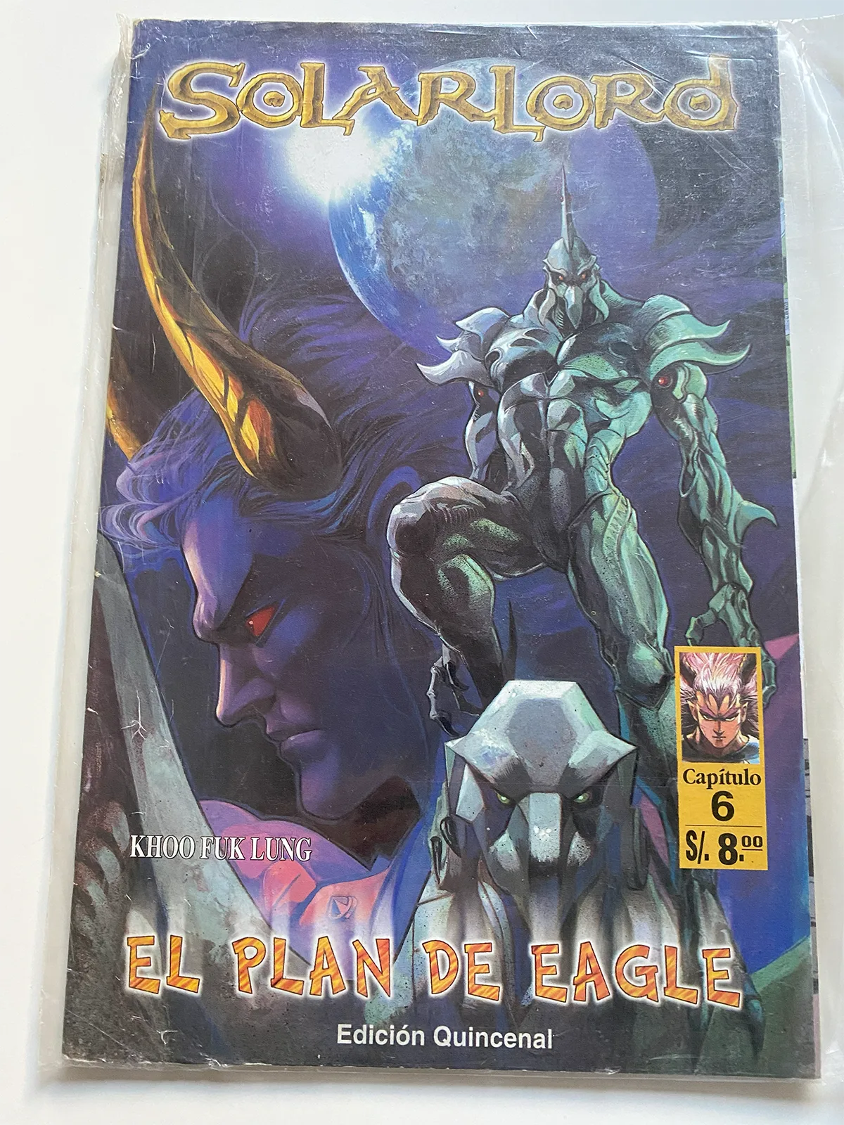 Solarlord Nº6 El plan de eagle- Español