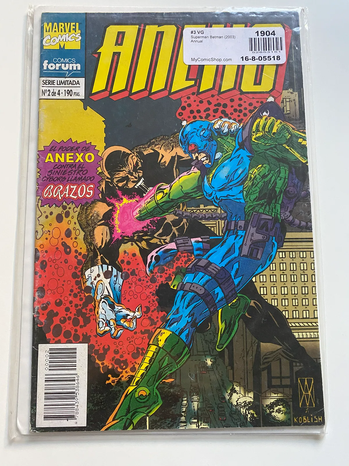 Anexo Nº(2/4) Contra el siniestro cyborg llamado Brazos- Español