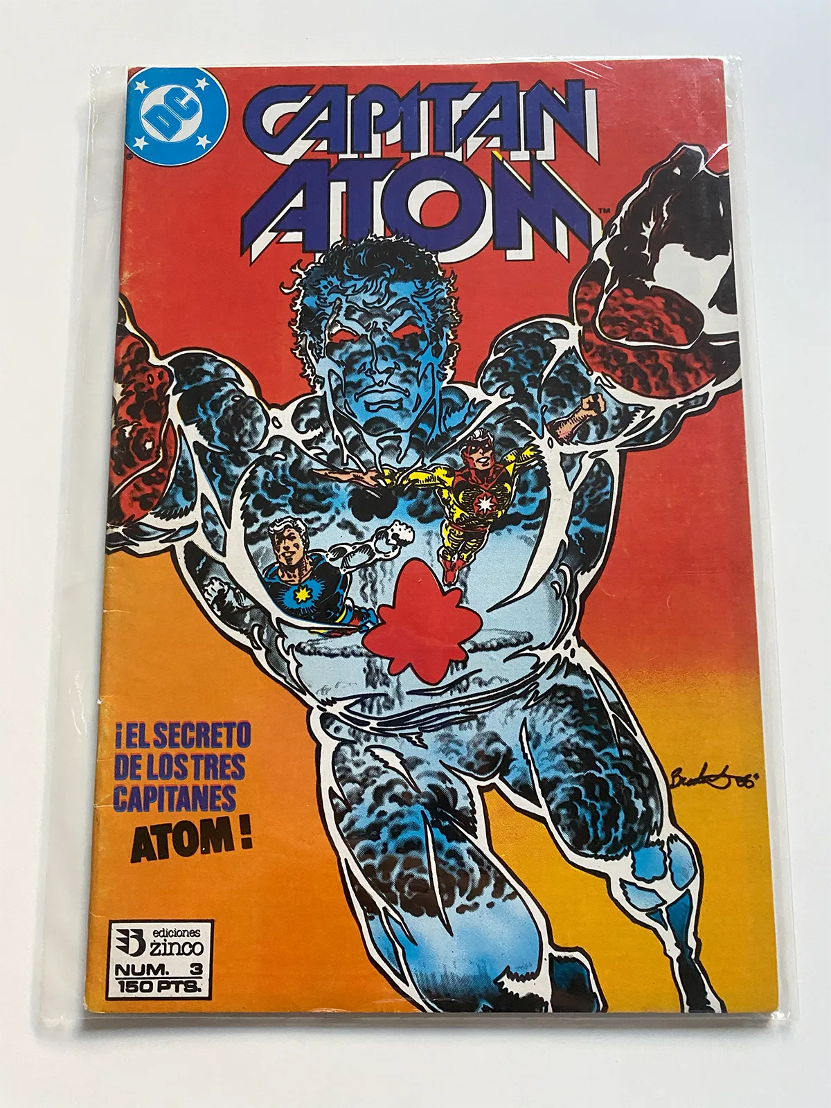 Capitan Atom Nº3 ¡El secreto de los tres capitanes Atom!- Español