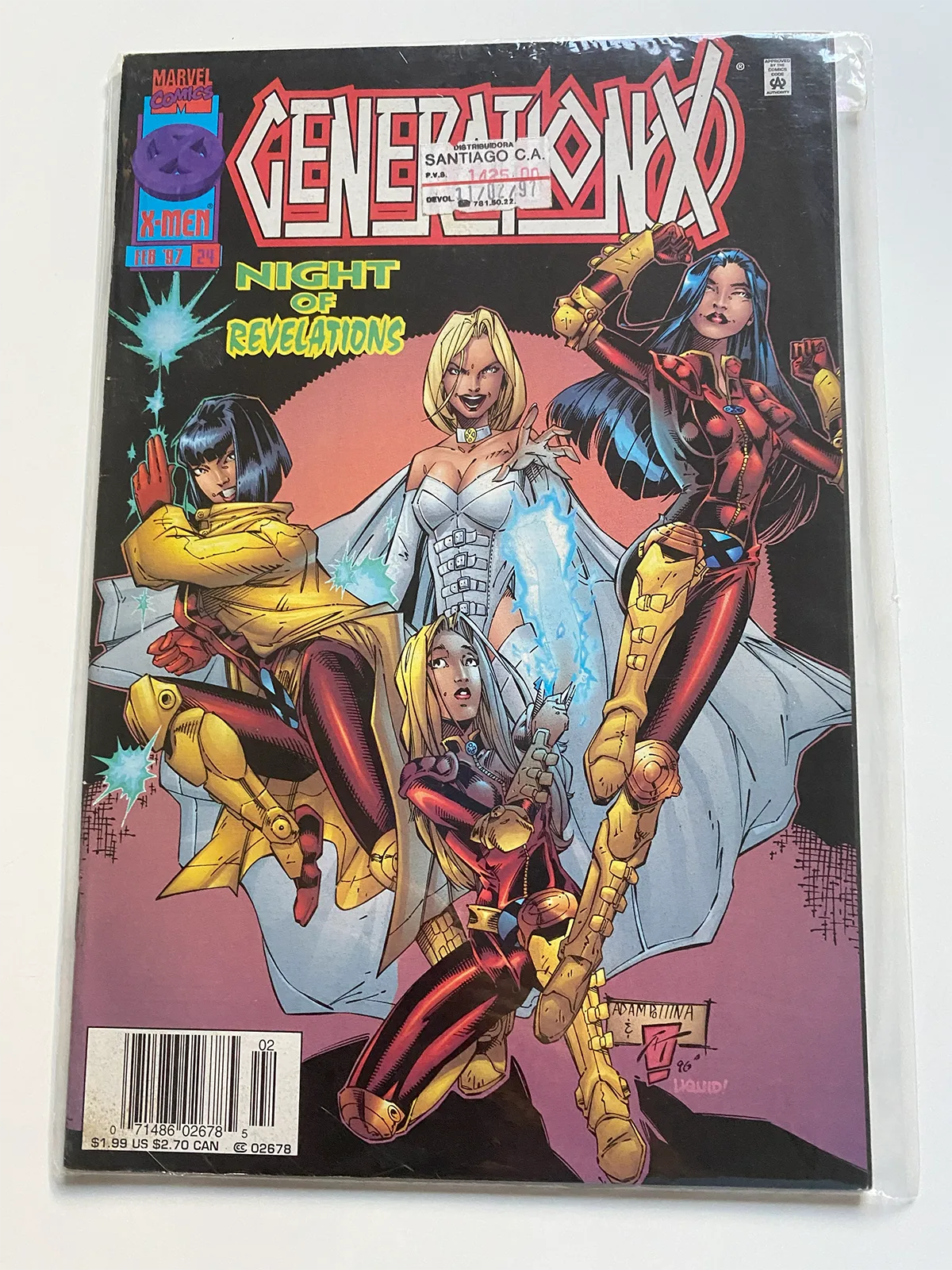 Generation X Nº24 Night of revelations - Inglés