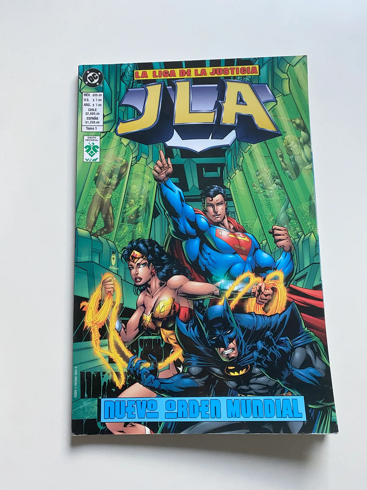 LIga de la justicia nuevo orden mundial - Español