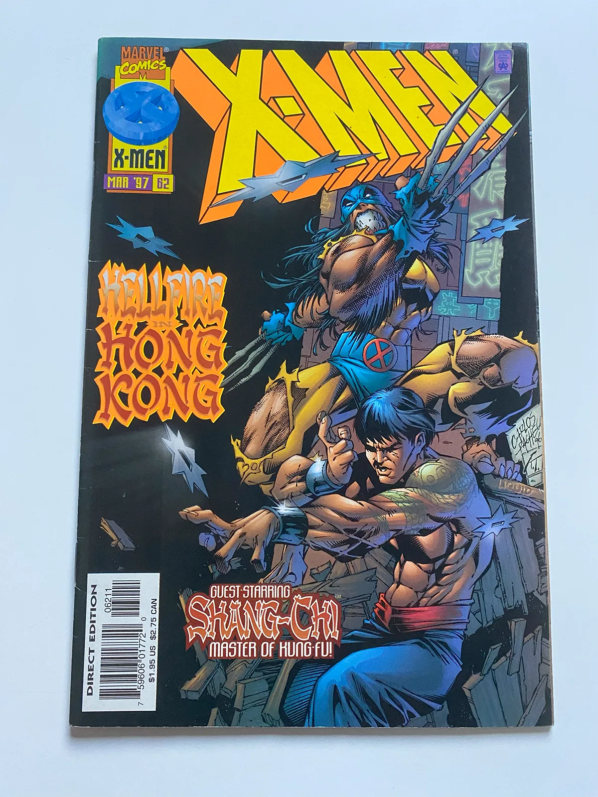 X-Men Nº62 Hellfire Hong Kong - Inglés