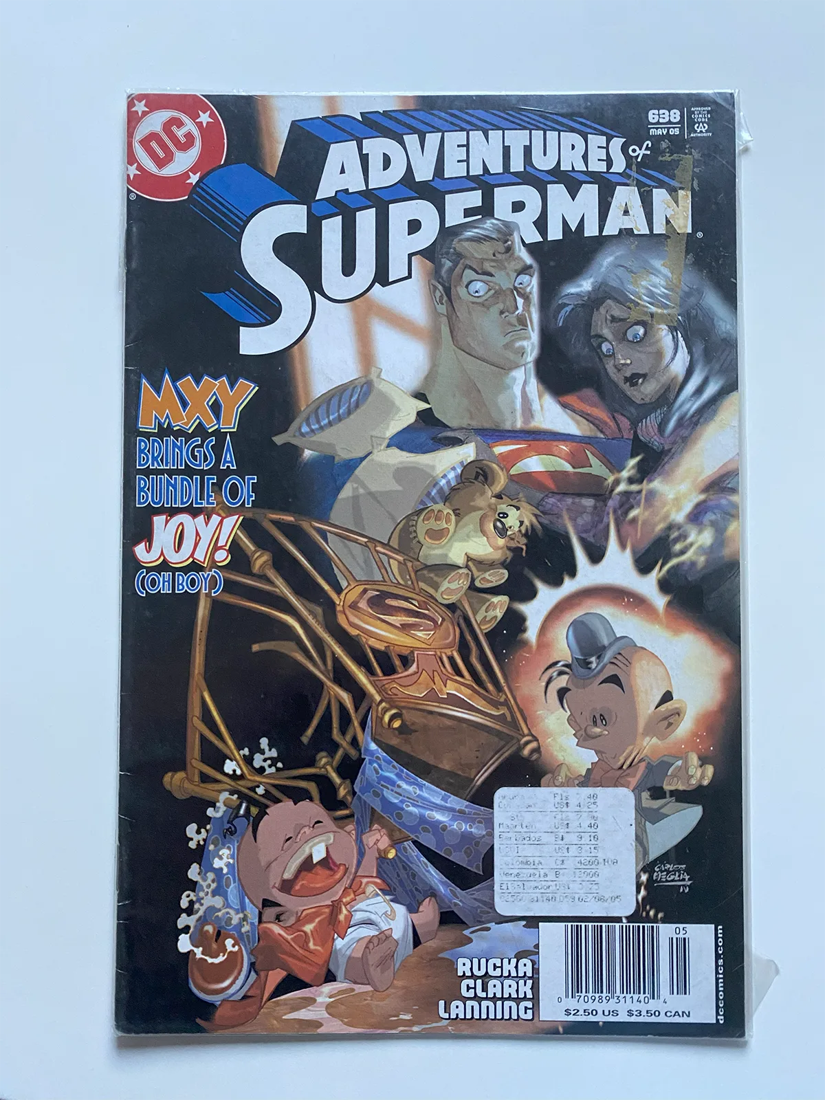 Adventures of Superman Nº 36 Mxy bring a bundle of joy!- Inglés