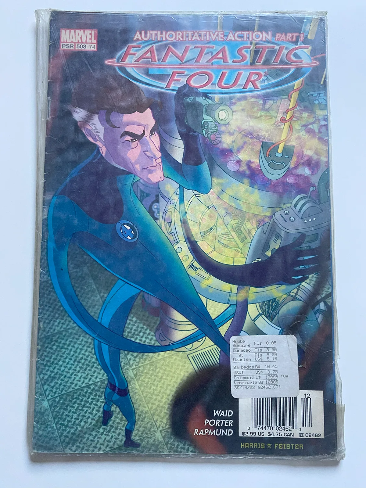 Authoritative action part 1 Fantastic four Nº503 - Inglés