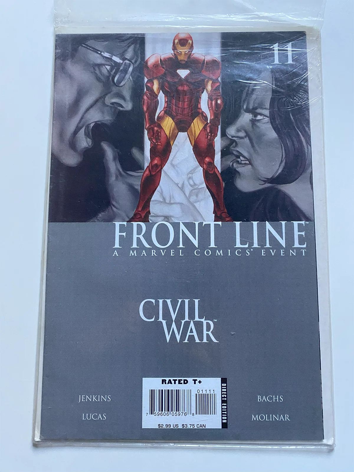 Front Line a marvel comics event Civil war 11 - Inglés