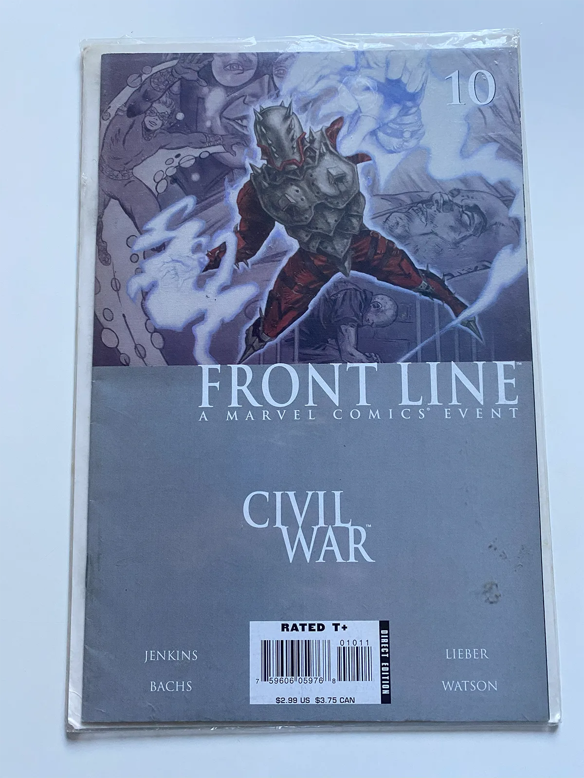 Front Line a marvel comics event Civil war 10 - Inglés