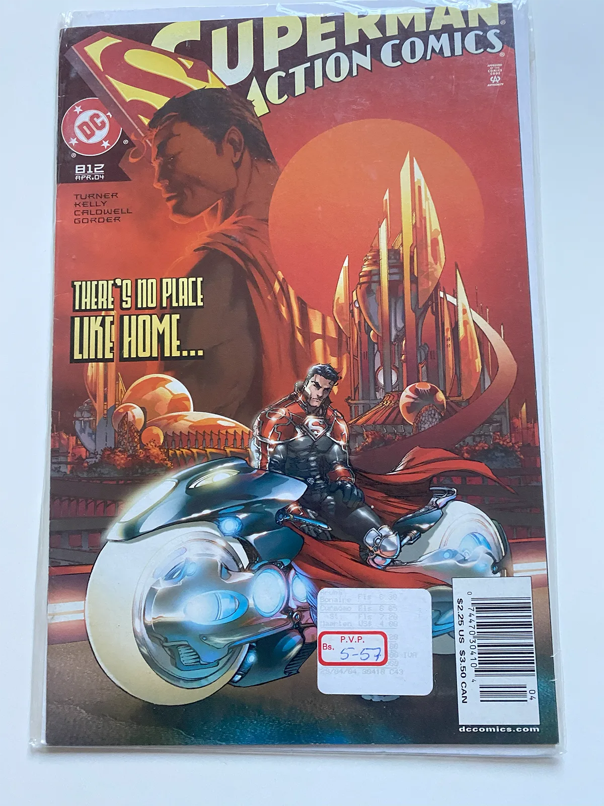 Superman in action comics Nº812 There´s not place like home- Inglés