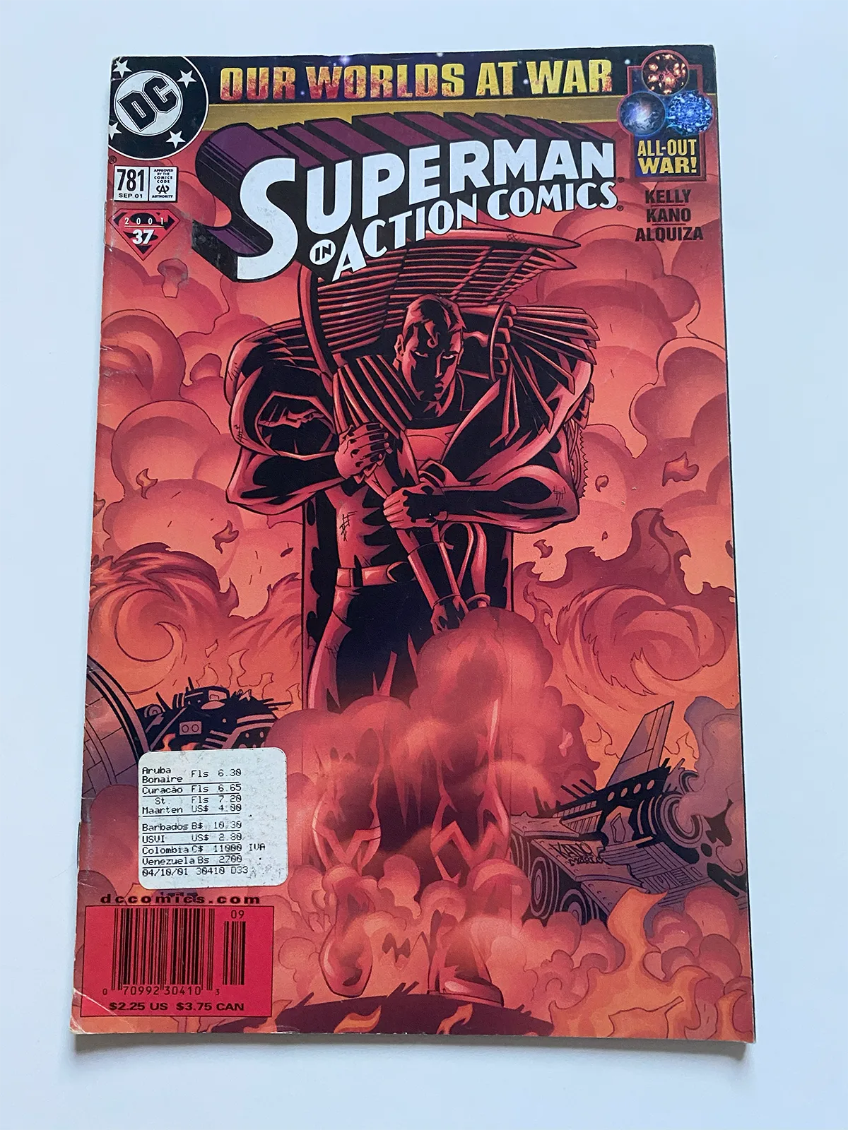 Superman in action comics Nº781- Inglés