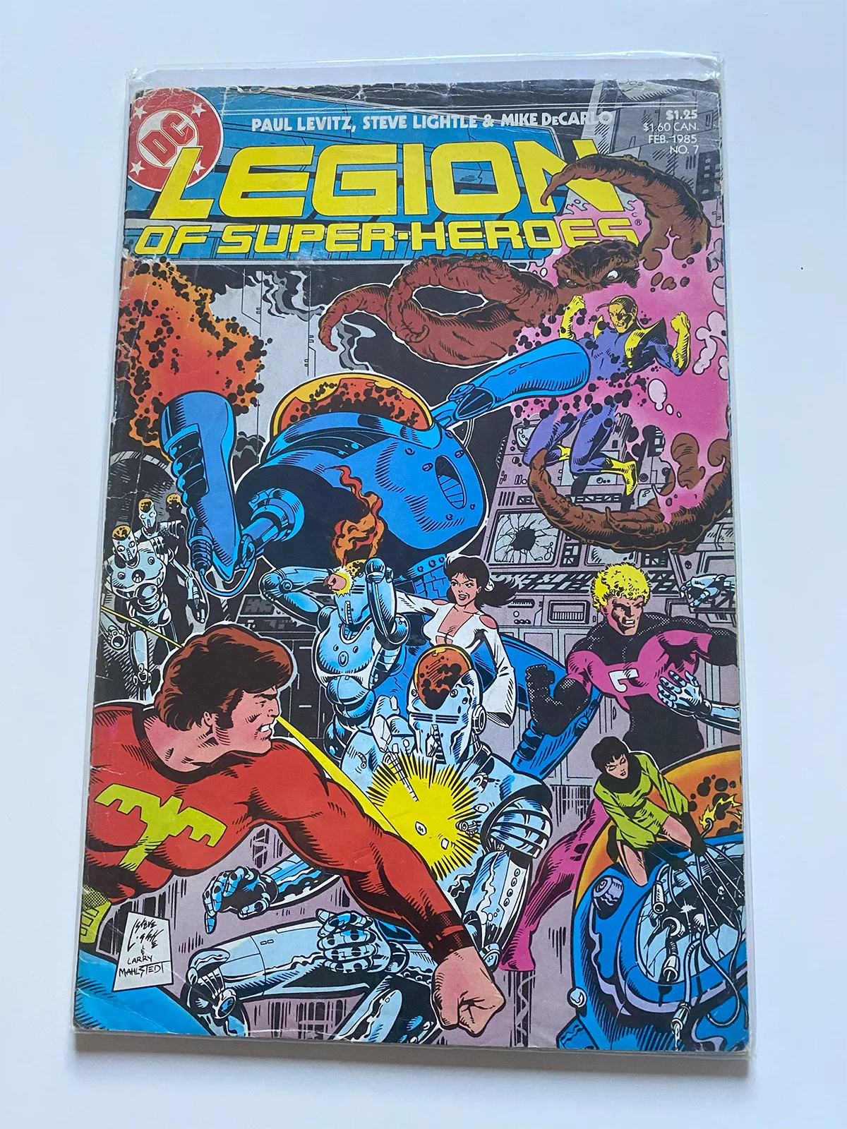 Legion of superheores Nº7 - Inglés