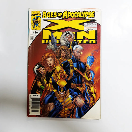 Age of apocalypse X-MEN Unlimited #26 - Inglés