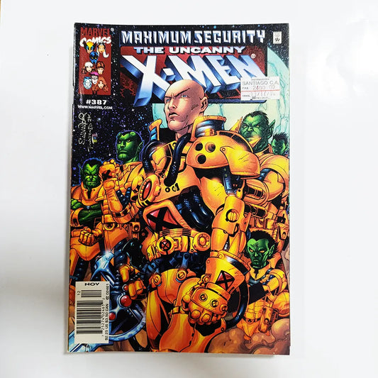Maximum Segurity The uncanny X-MEN #387 - Inglés