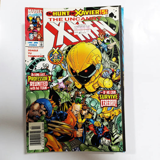 The hunt of Xavier 5 The uncanny X-MEN #364 - Inglés