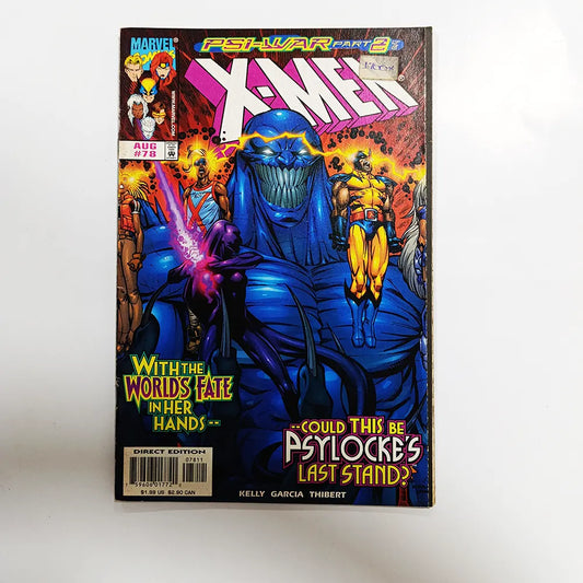 Psi-war part 2 X-MEN #78 - Inglés