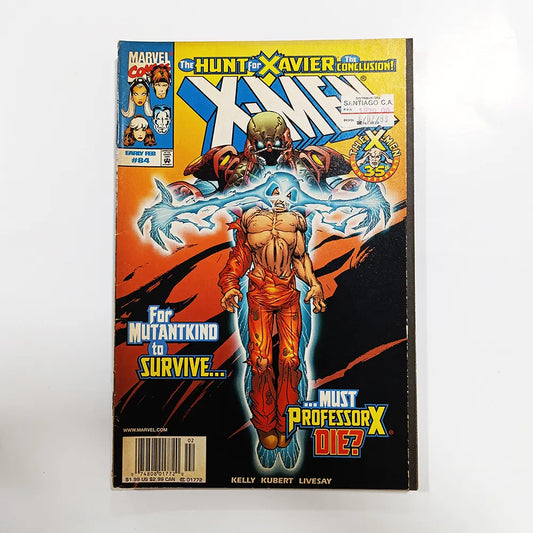 The hunt of Xavier Conclusion X-MEN #84 - Inglés
