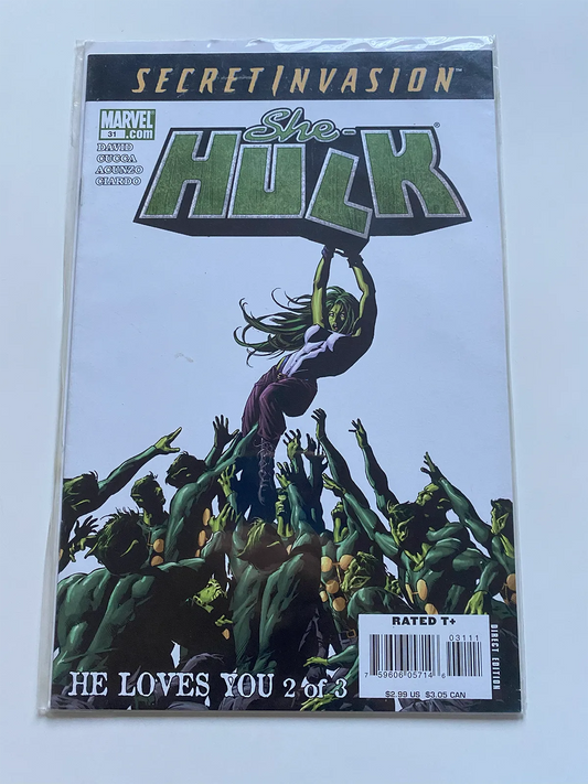 Secret invasion She Hulk vol2 Nº31 - Inglés