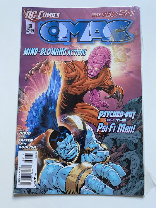Omac Nº3 psyched-out by the psi-fi man! - Inglés