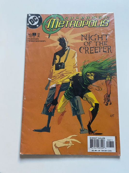 Superman: Metropolis Nº8 Night of the creeper - Inglés