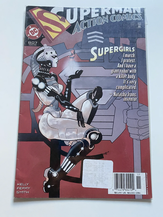 Superman in action comics Nº807 Supergirls - Inglés