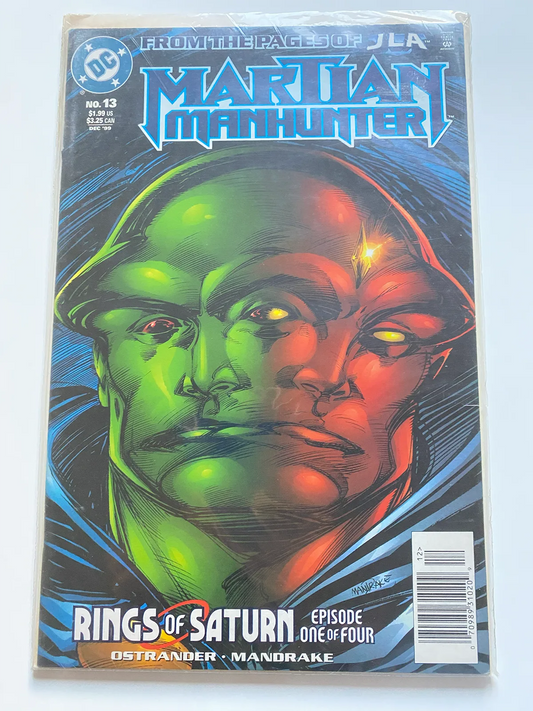Martian Manhunter Nº13 Rings of Saturn - Inglés