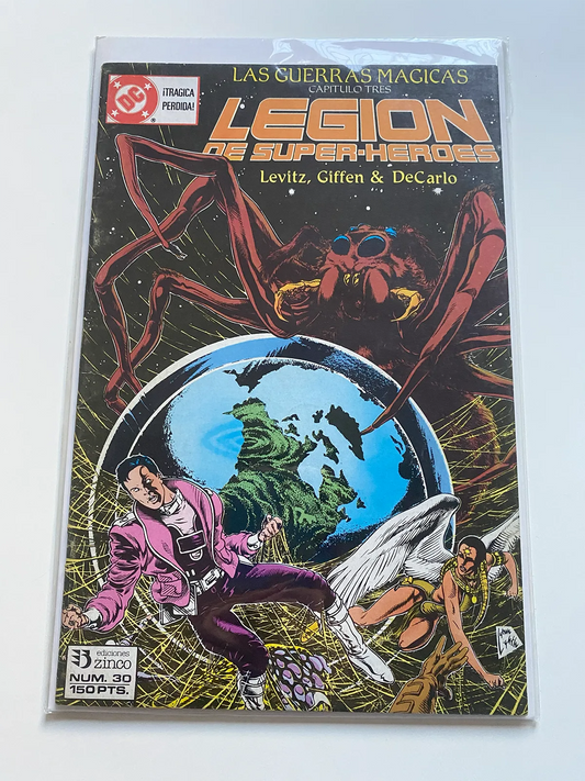 Legion de super-heroes Nº30 Las guerras magicas capitulo 3 - Español