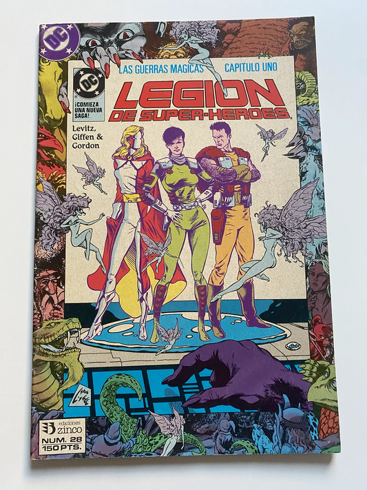 Legion de super-heroes Nº28 Las guerras magicas capitulo 1 - español