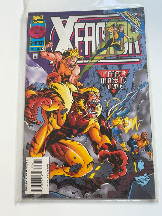 X-Factor Nº124 The face of thing to come… - Inglés