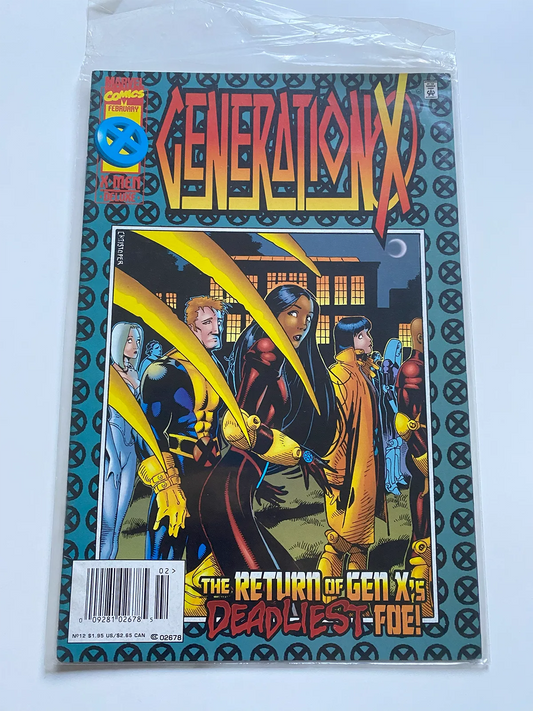 Generation X Nº12 the return of gen x´s deadliest foe!- Inglés