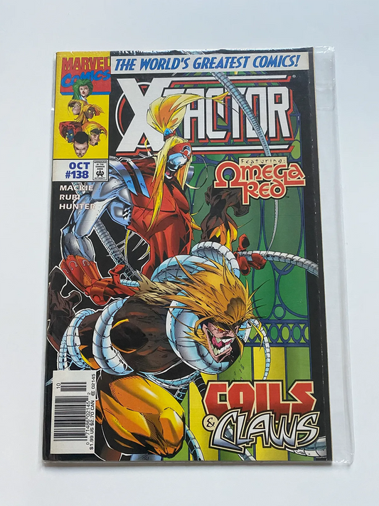X-Factor Nº138 featuring Omega red - Souls & Claws - Inglés